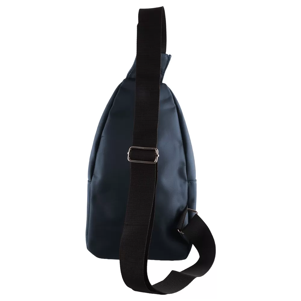 NSP N122 CASUAL ΤΣΑΝΤΑΚΙ ΑΔΙΑΒΡΟΧΟ CROSSBODY 8L SOFT ΥΦΑΣΜΑΤΙΝΟ BLUE - Image 2