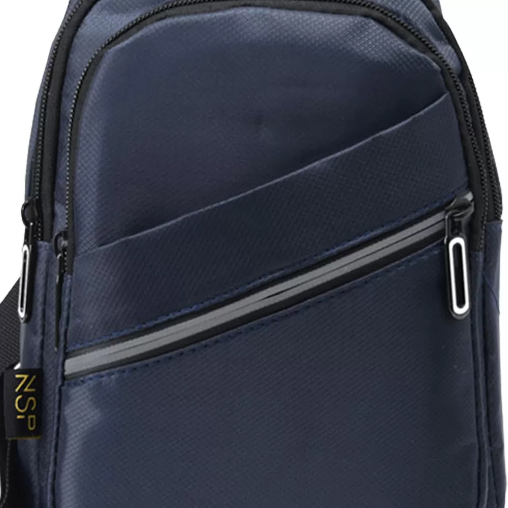 NSP N120 SPORT ΤΣΑΝΤΑΚΙ ΑΔΙΑΒΡΟΧΟ CROSSBODY 7.5L SOFT ΥΦΑΣΜΑΤΙΝΟ BLUE - Image 9