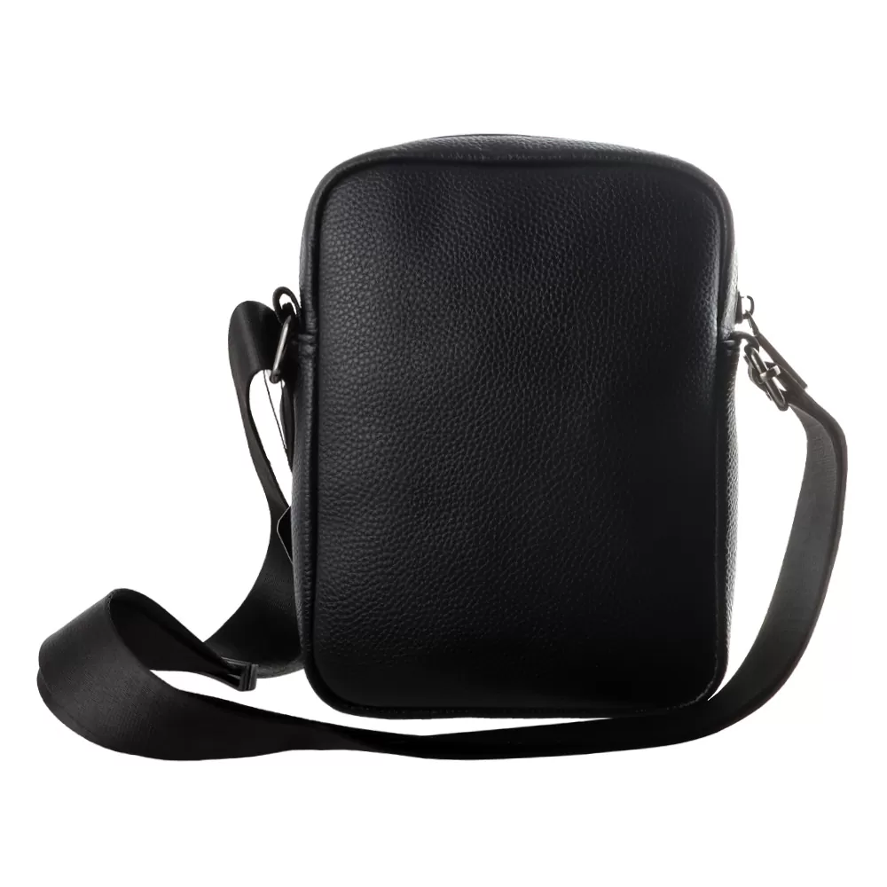 NSP N114 REBEL ΤΣΑΝΤΑΚΙ ΩΜΟΥ/ΧΙΑΣΤΙ 3L ΔΕΡΜΑΤΙΝΟ BLACK - Image 2