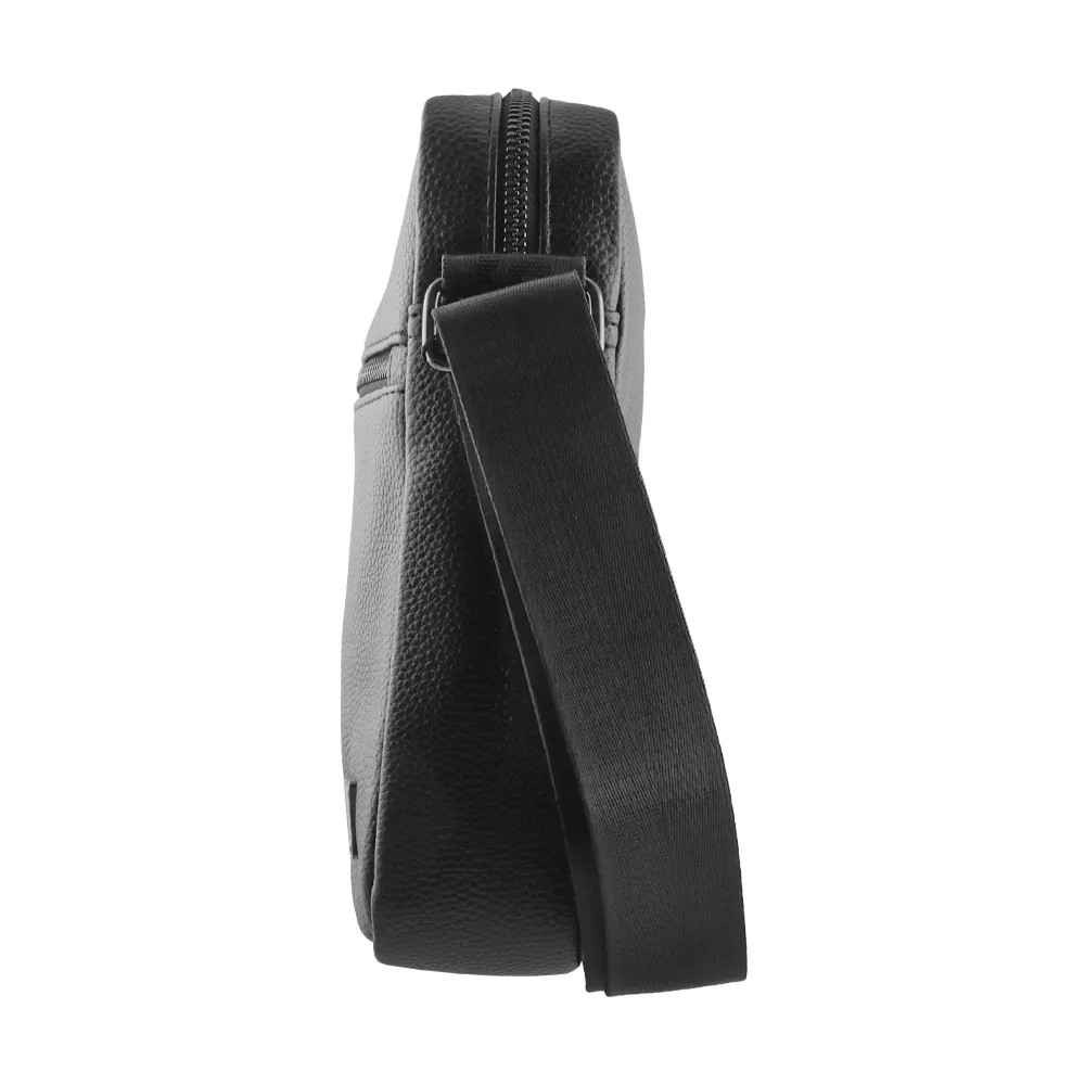 NSP N112 PROFESSIONAL ΤΣΑΝΤΑΚΙ ΩΜΟΥ/ΧΙΑΣΤΙ 4L ΔΕΡΜΑΤΙΝΟ BLACK - Image 3