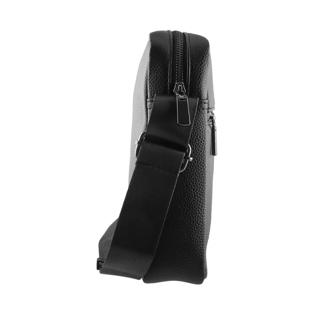 NSP N112 PROFESSIONAL ΤΣΑΝΤΑΚΙ ΩΜΟΥ/ΧΙΑΣΤΙ 4L ΔΕΡΜΑΤΙΝΟ BLACK - Image 4