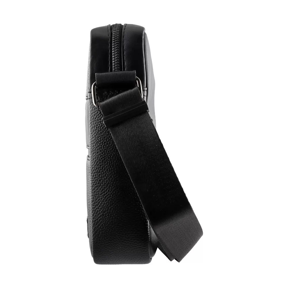 NSP N111 BUSINESS ΤΣΑΝΤΑΚΙ ΩΜΟΥ/ΧΙΑΣΤΙ 4L ΔΕΡΜΑΤΙΝΟ BLACK - Image 3