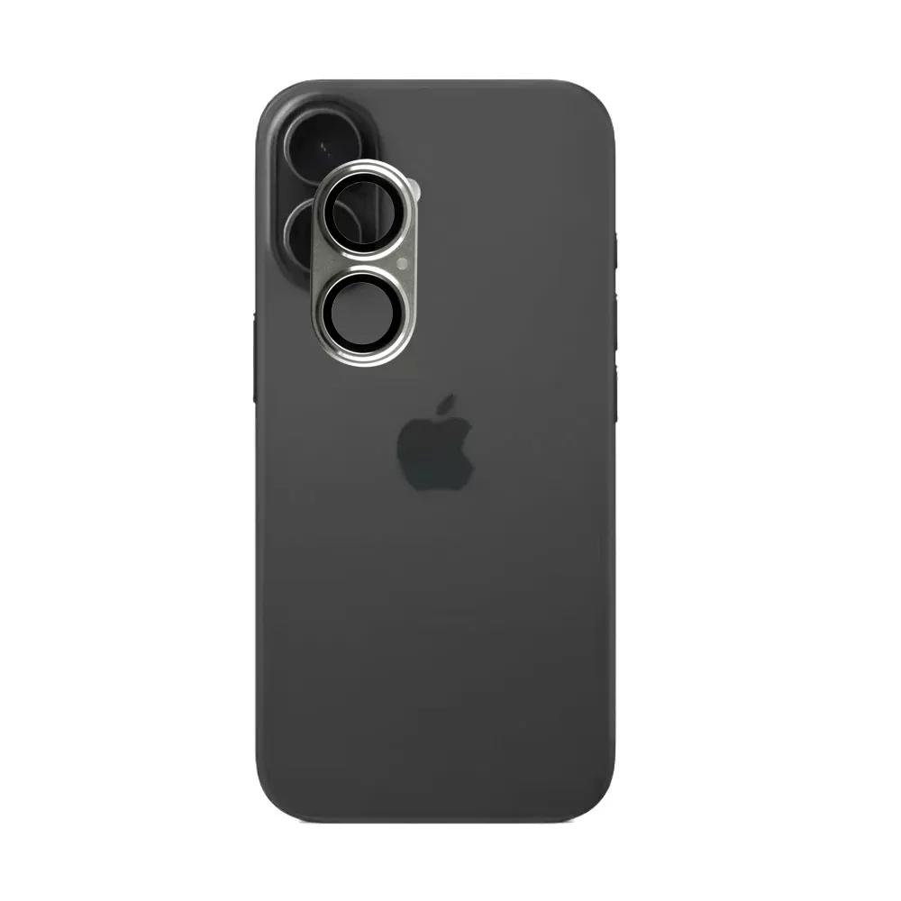 VOLTE-TEL CAMERA GLASS COVER IPHONE 17 6.3in 9H 0.30MM 3D AR ALUMINIUM-ELECTROPLATING FRAME GREEN - Image 2
