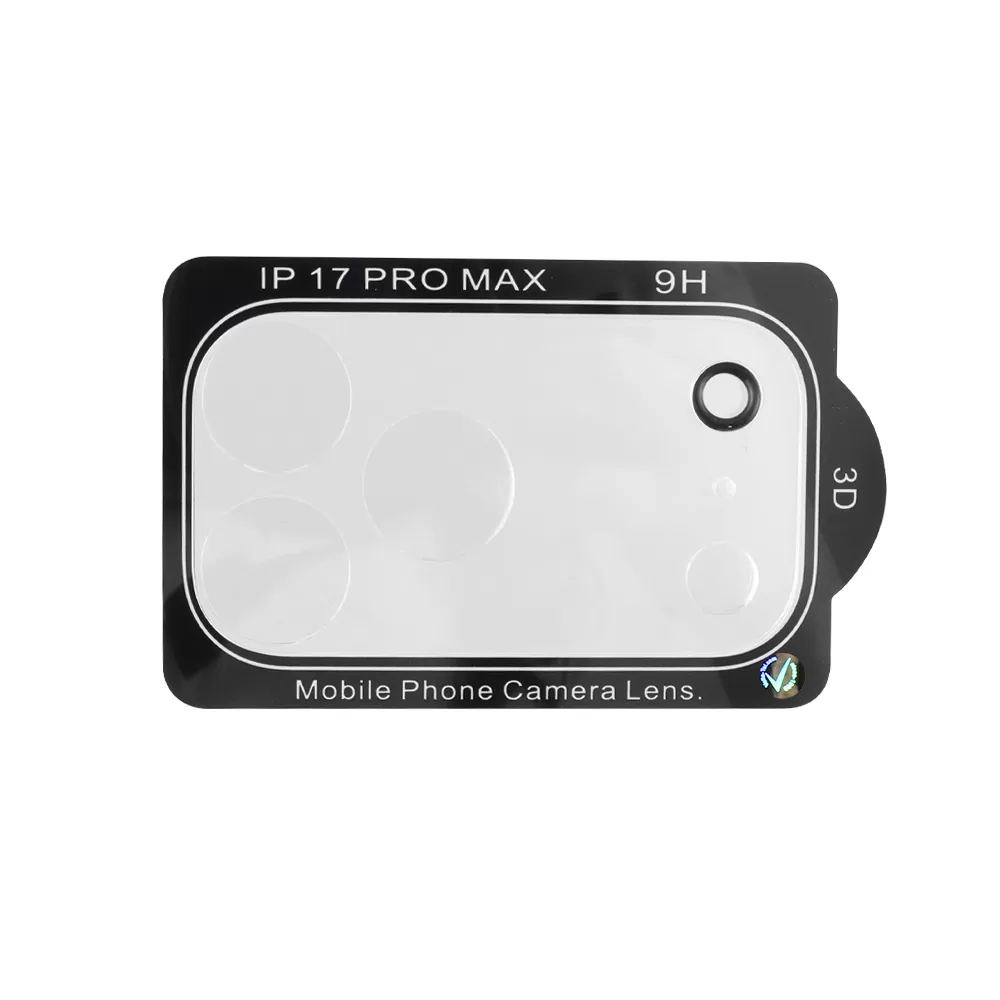 VOLTE-TEL CAMERA GLASS IPHONE 17 PRO MAX 6.9in 9H 0.25mm 3D CURVED TRANSPARENT - Image 3