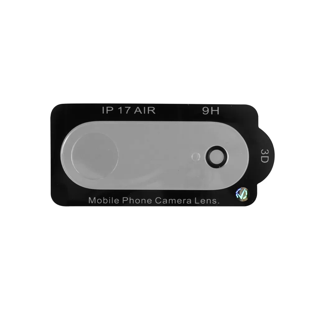 VOLTE-TEL CAMERA GLASS IPHONE 17 AIR 6.5in 9H 0.25mm 3D CURVED TRANSPARENT - Image 3