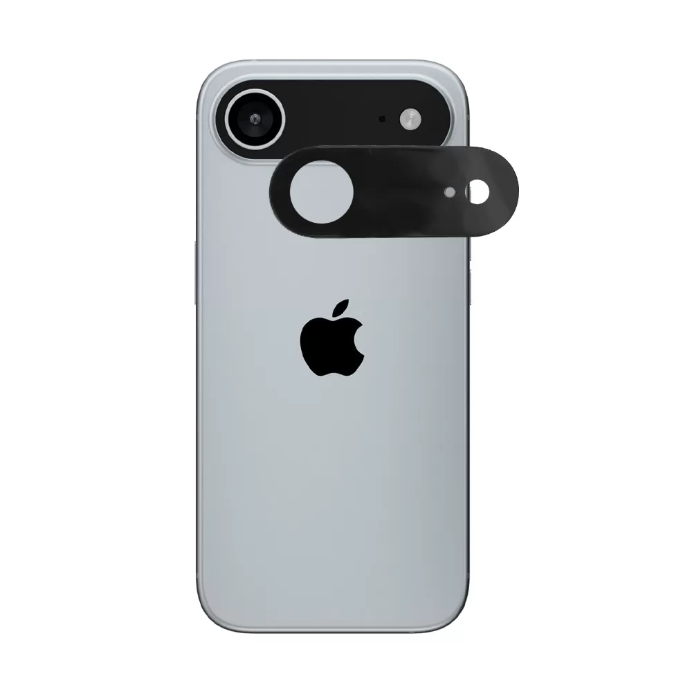 VOLTE-TEL CAMERA GLASS IPHONE 17 AIR 6.5in 9H 0.25mm 3D CURVED BLACK - Image 2