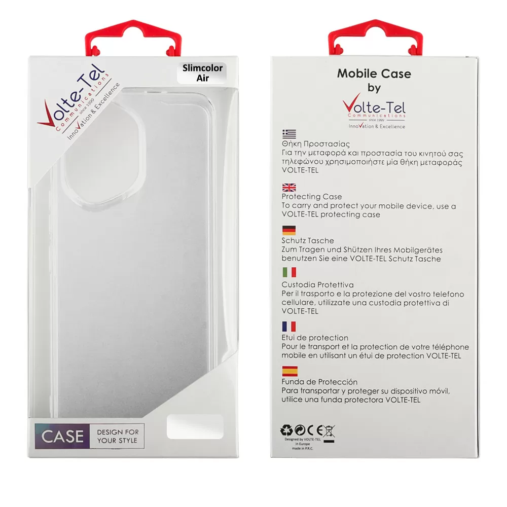 VOLTE-TEL ΘΗΚΗ IPHONE 17 PRO MAX 6.9" SLIMCOLOR AIR TPU CAMERA GUARD ΔΙΑΦΑΝΗ - Image 6
