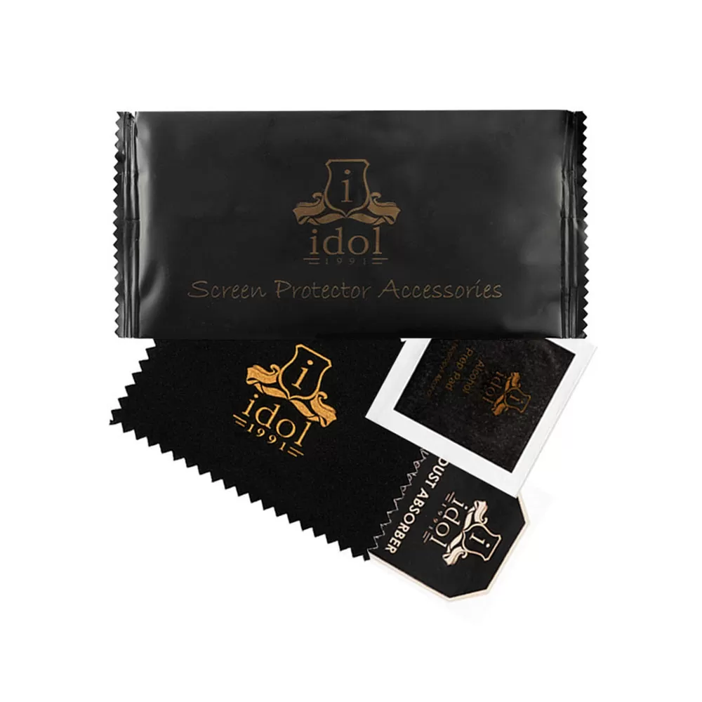 IDOL 1991 GLAMOUR TEMPERED GLASS MOTOROLA EDGE 60 FUSION 5G 6.67in 9H 0.30mm FULL COVER 3D EDGE GLUE FINGER UNLOCK BLACK - Image 2