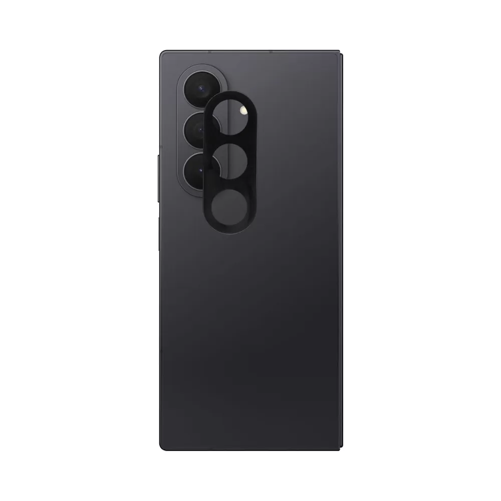 VOLTE-TEL CAMERA GLASS SAMSUNG Z FOLD 7 5G F966 8.0in 9H 0.25mm 3D CURVED BLACK - Image 2