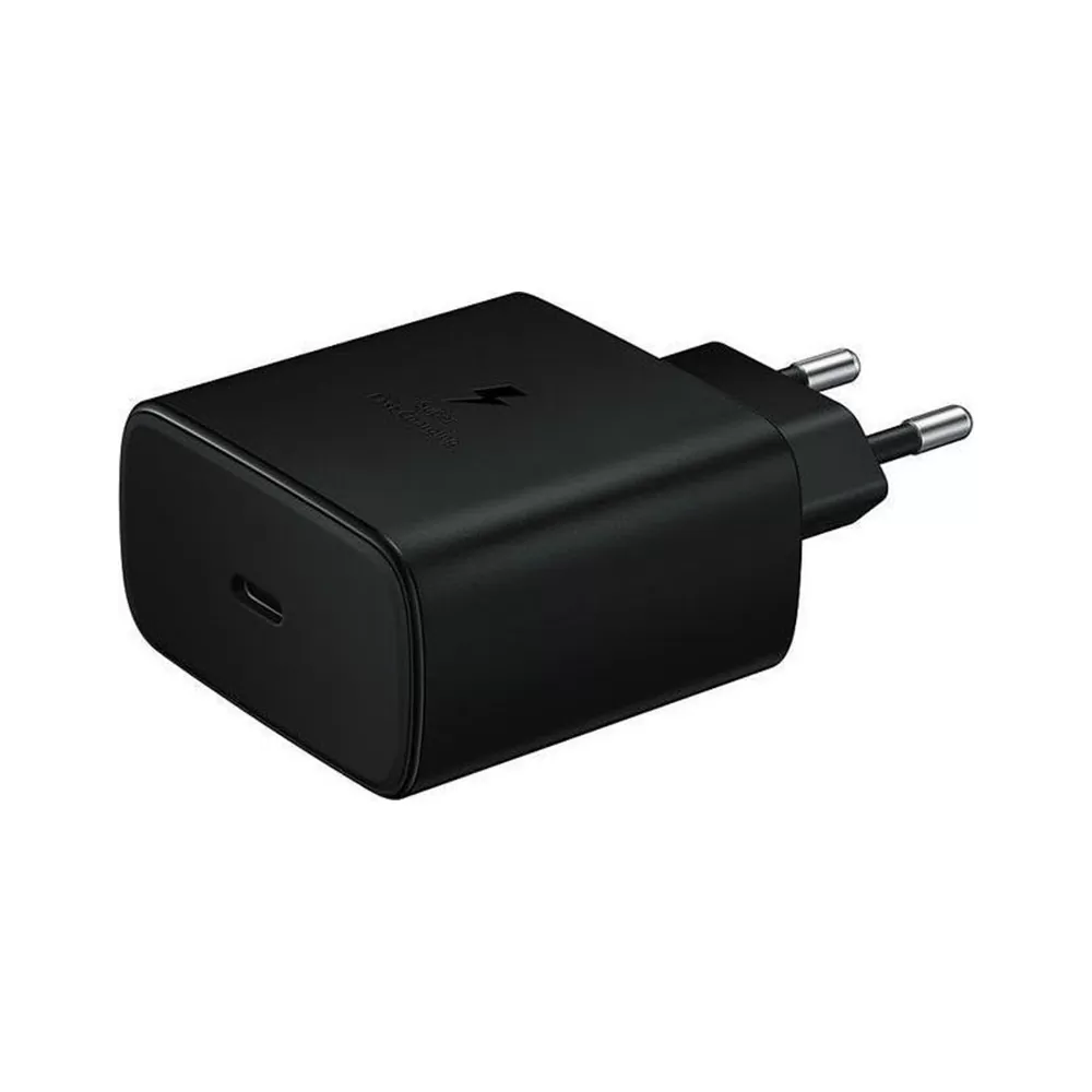 TRAVEL SAMSUNG EP-TA845XBEGWW TYPE C 5V 3A/9V 2.77A/20V 2.25A 45W FAST CHARGE+USB DATA TYPE C TO TYPE C BLACK BULK OR - Image 2