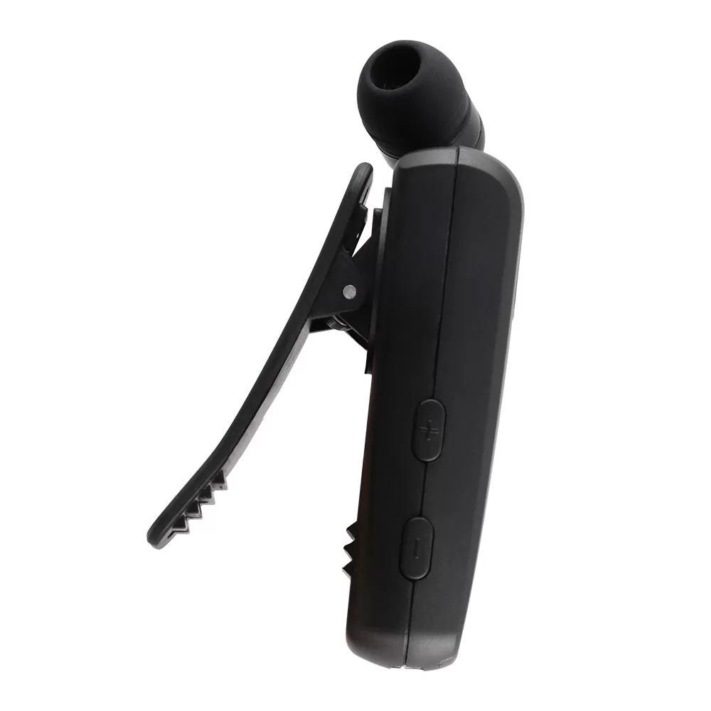 NSP BLUETOOTH BN222 ΠΕΤΟΥ RETRACTABLE CLIP ON HEADSET V6.0 (2 ΣΥΣΚΕΥΩΝ) VIBRATION + ANTI-LOST + STRAP BLACK - Image 6