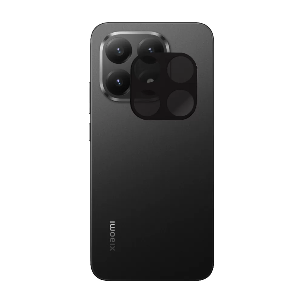 VOLTE-TEL CAMERA GLASS XIAOMI 15T 5G 6.83in 9H 0.25mm 3D CURVED BLACK - Image 2
