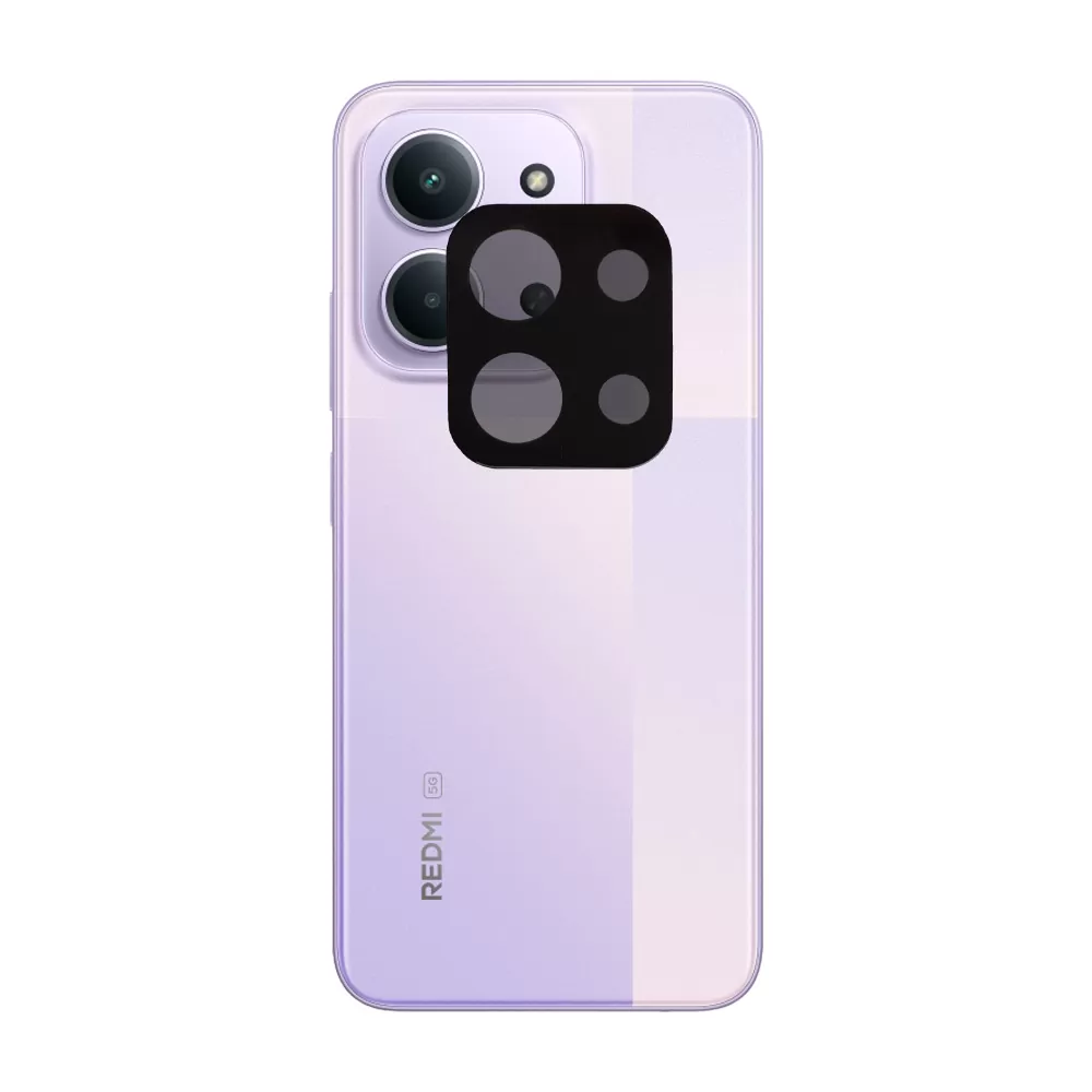VOLTE-TEL CAMERA GLASS XIAOMI REDMI 15C 5G 6.9in 9H 0.25mm 3D CURVED BLACK - Image 2