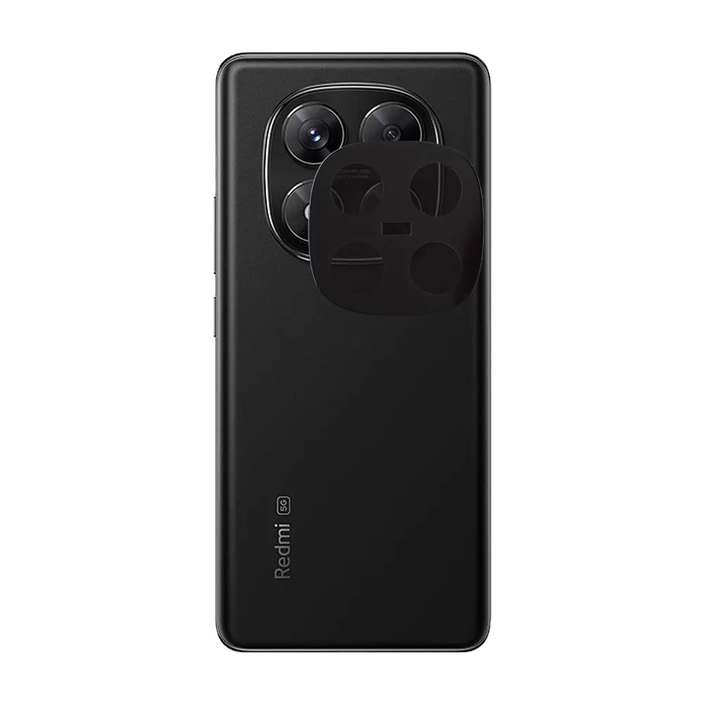 VOLTE-TEL CAMERA GLASS XIAOMI REDMI NOTE 15 5G/POCO M8 5G 6.77in 9H 0.25mm 3D CURVED BLACK - Image 2