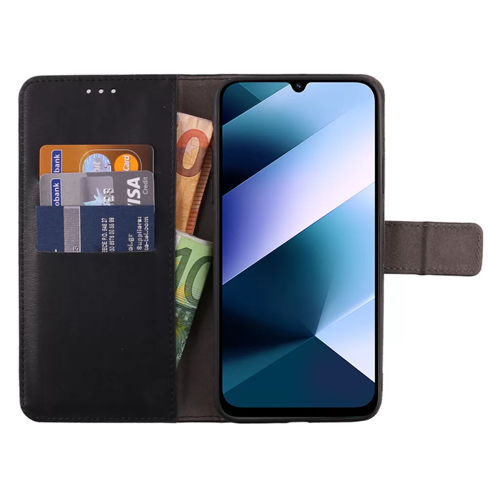VOLTE-TEL ALLURE ΘΗΚΗ XIAOMI POCO C85 4G/ REDMI 15C 4G 6.9in  MAGNET BOOK STAND CLIP BLACK - Image 2