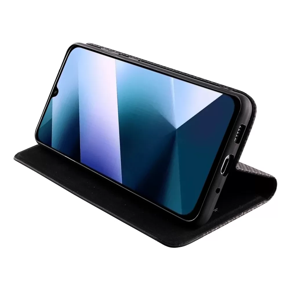 IDOL 1991 ELITE ΘΗΚΗ XIAOMI POCO C85 4G/ REDMI 15C 4G 6.9in ANTI-RFID BOOK STAND BLACK - Image 5