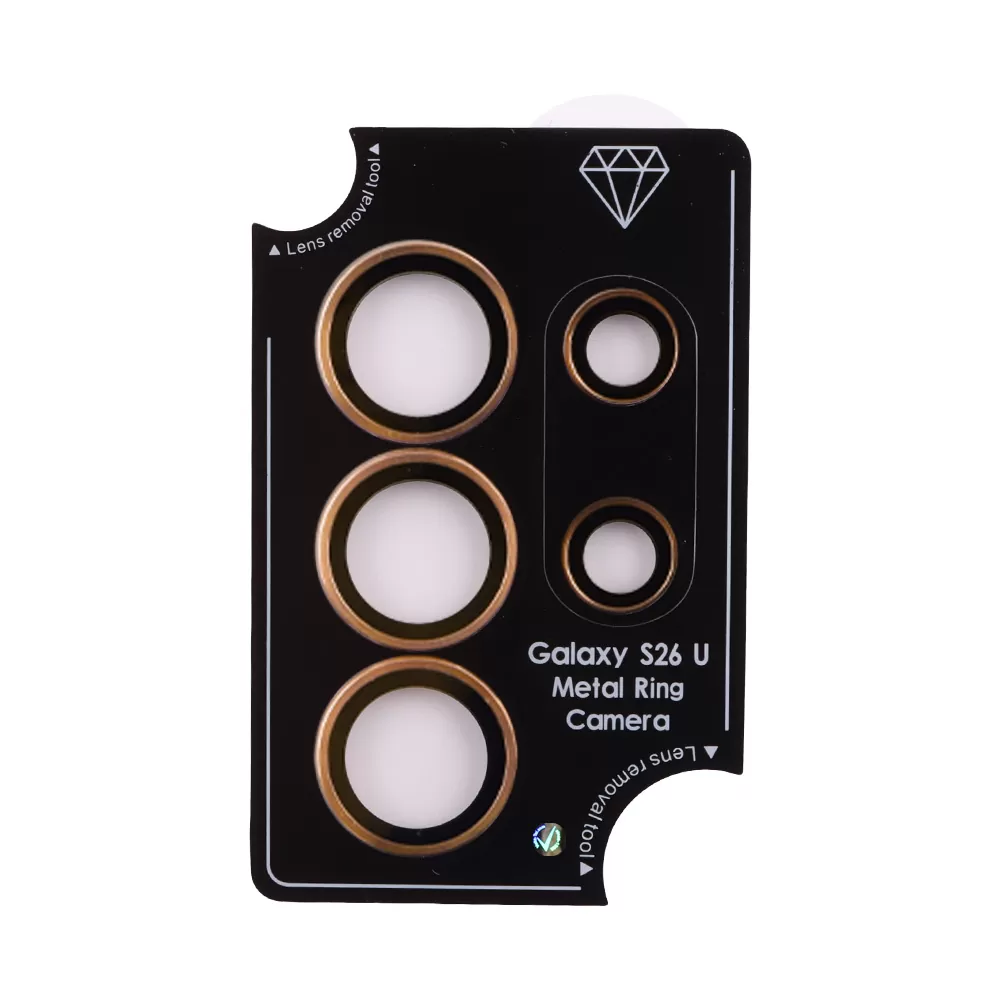 VOLTE-TEL CAMERA GLASS COVER SAMSUNG S26 ULTRA 5G 6.9in 9H 0.30MM PREMIUM EASY APPLICATION TITANIUM GOLD - Image 3