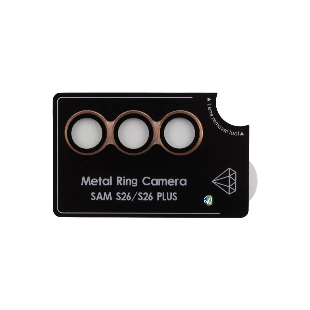 VOLTE-TEL CAMERA GLASS COVER SAMSUNG S26 5G 6.3in 9H 0.30MM PREMIUM EASY APPLICATION TITANIUM GOLD - Image 3
