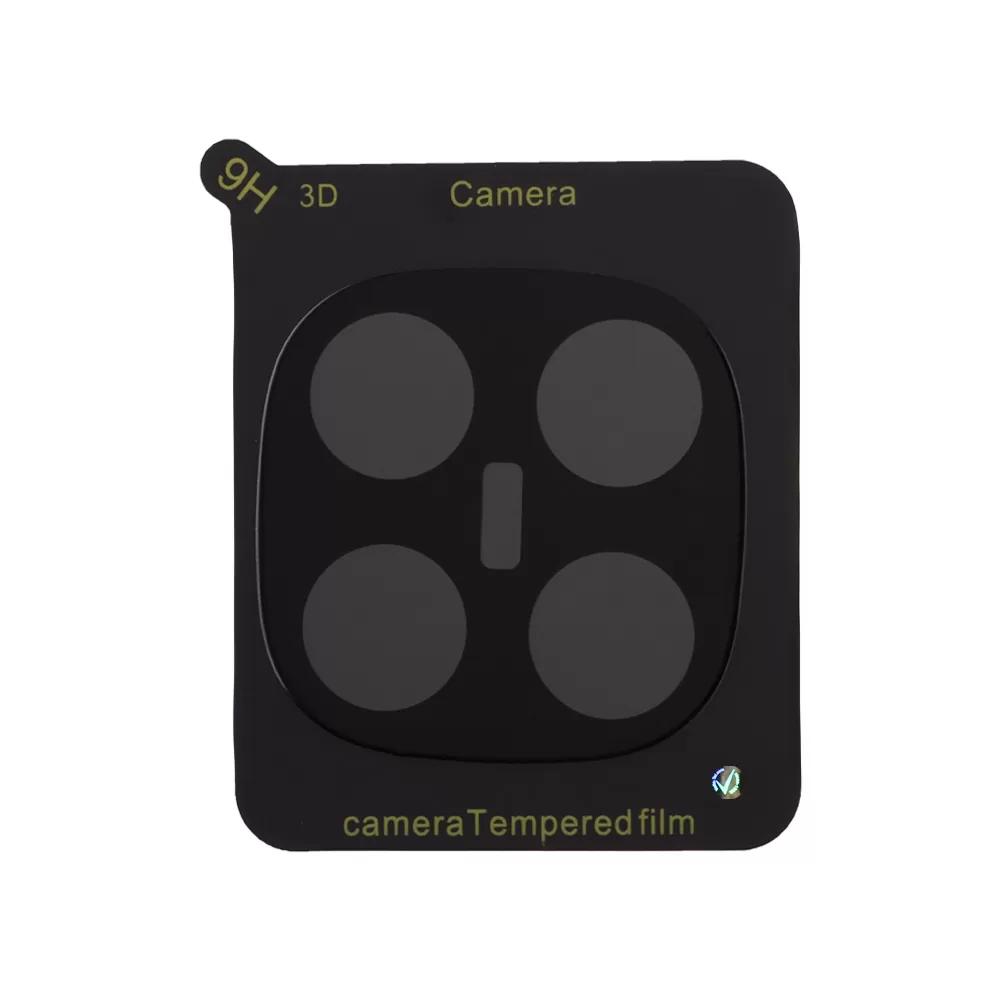 VOLTE-TEL CAMERA GLASS XIAOMI REDMI NOTE 14 PRO PLUS 5G 6.67in 9H 0.25mm 3D CURVED BLACK - Image 3