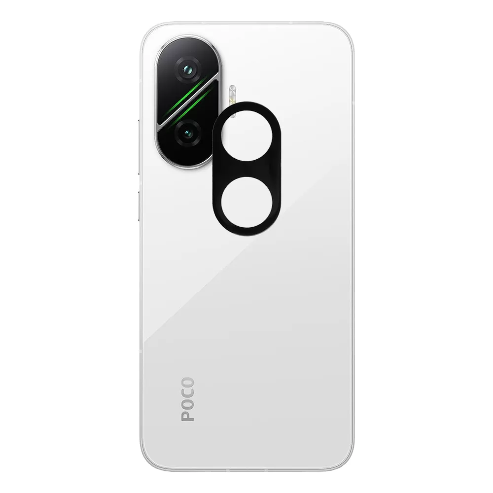 VOLTE-TEL CAMERA GLASS XIAOMI POCO F7 5G 6.83in 9H 0.25mm 3D CURVED BLACK - Image 2