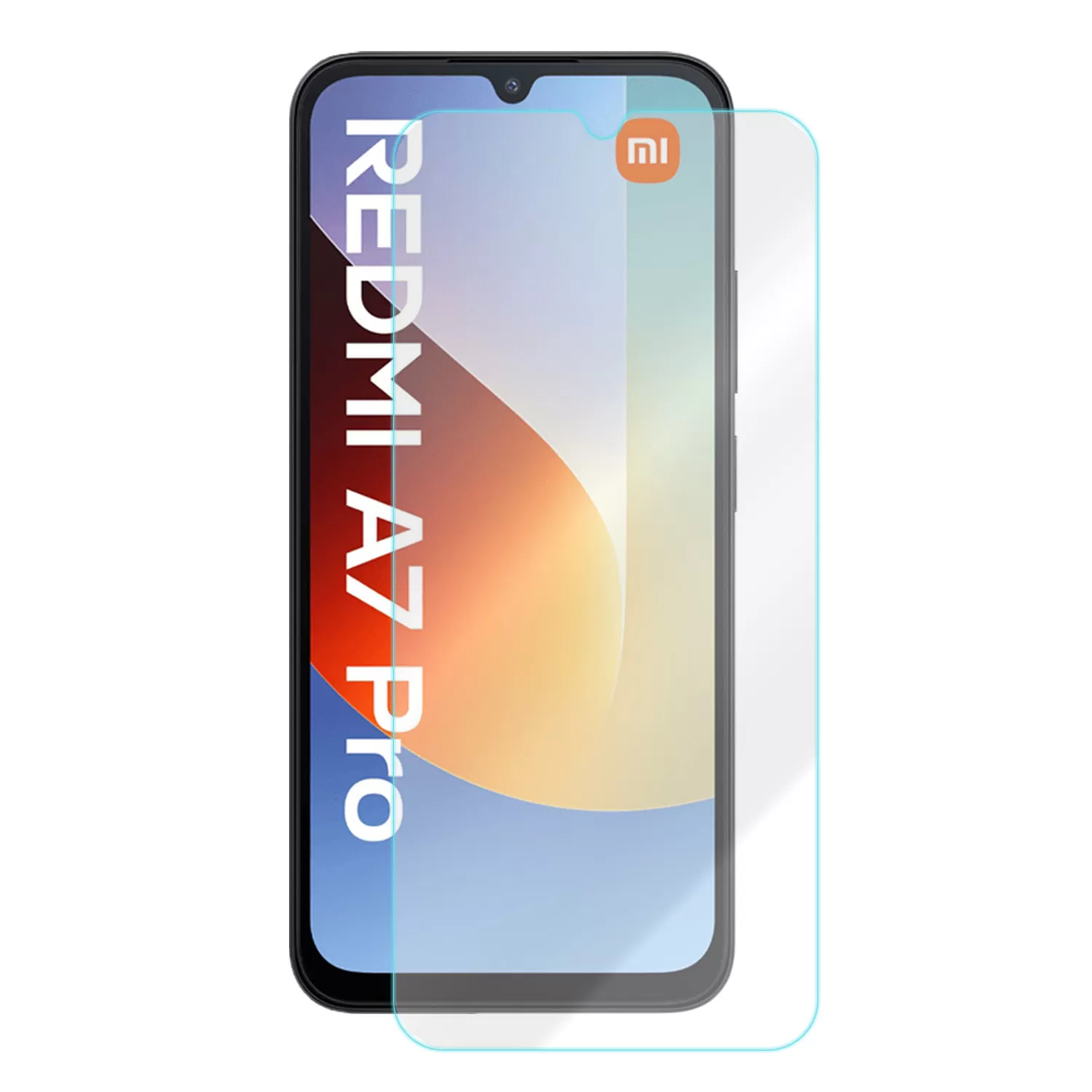 VOLTE-TEL TEMPERED GLASS XIAOMI REDMI A7 PRO 4G 6.9in 9H 0.30mm 2.5D FULL GLUE - Image 2