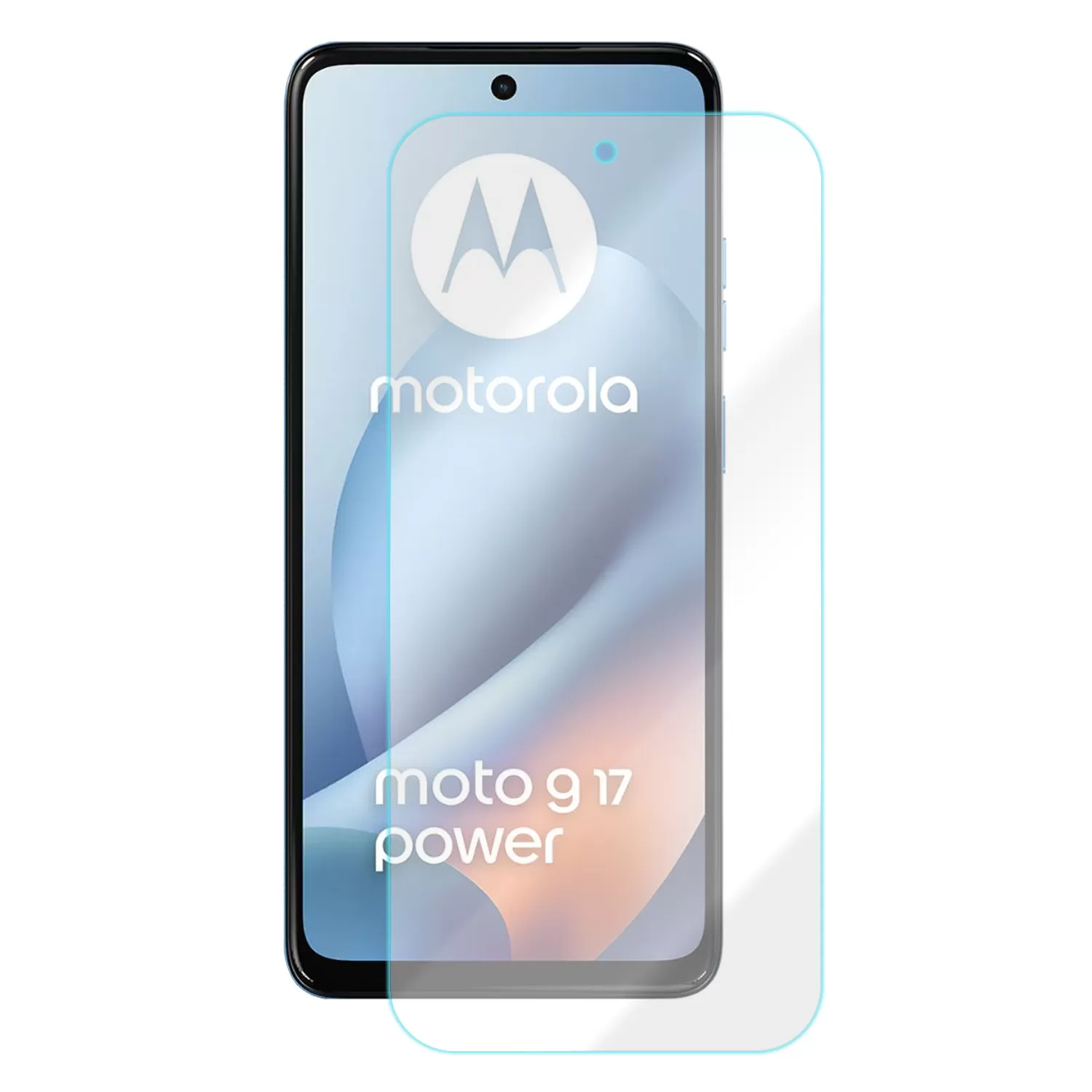 VOLTE-TEL TEMPERED GLASS MOTOROLA MOTO G17 POWER 6.72in 9H 0.30mm 2.5D FULL GLUE - Image 2
