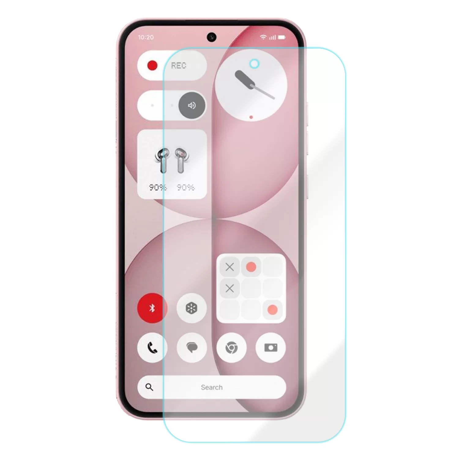 VOLTE-TEL TEMPERED GLASS NOTHING PHONE 4a 6.78in 9H 0.30mm 2.5D FULL GLUE - Image 2