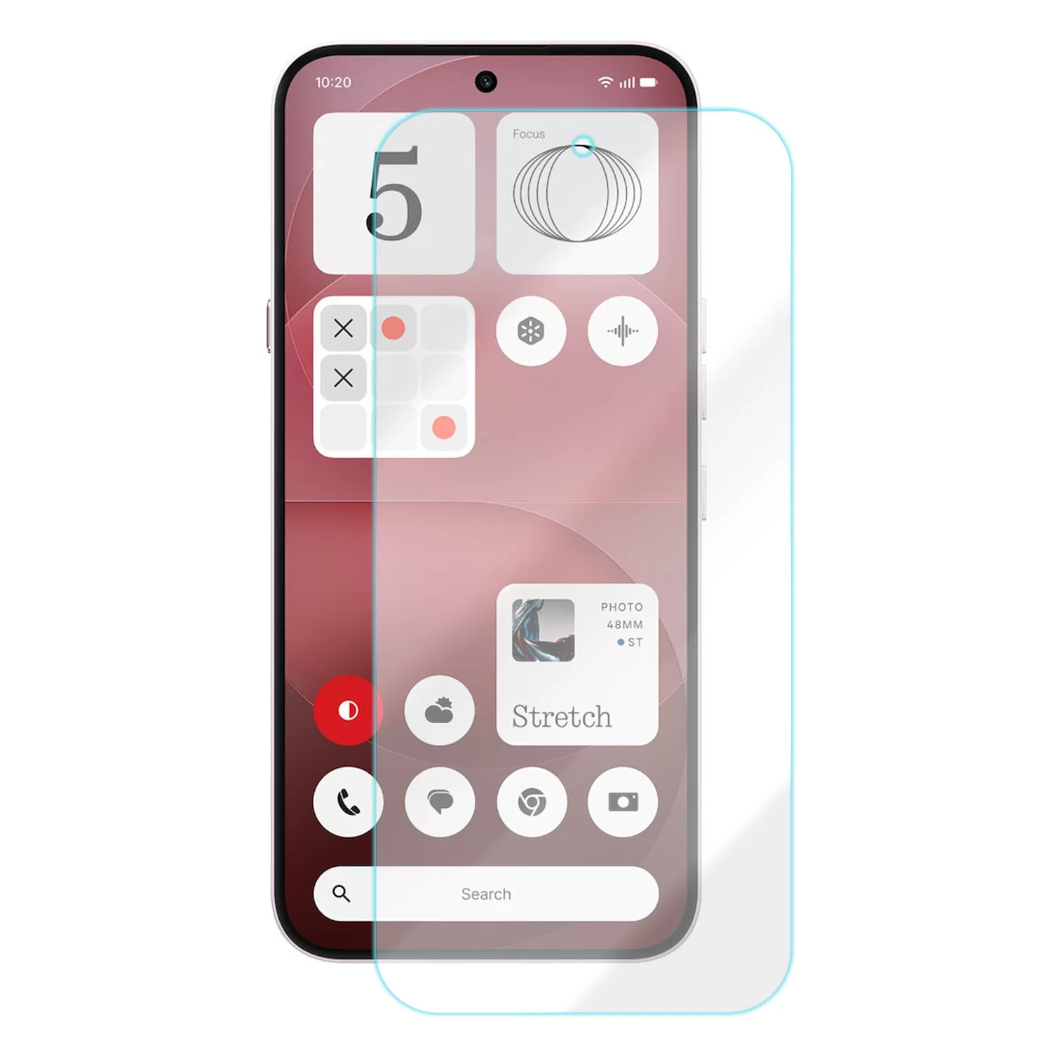 VOLTE-TEL TEMPERED GLASS NOTHING PHONE 4a PRO 6.83in 9H 0.30mm 2.5D FULL GLUE - Image 2