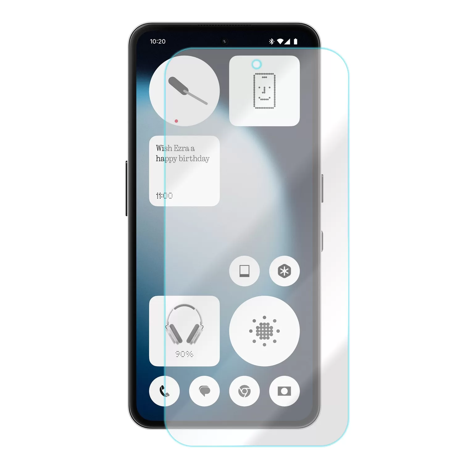 VOLTE-TEL TEMPERED GLASS NOTHING PHONE (3a) LITE 6.77in 9H 0.30mm 2.5D FULL GLUE - Image 2