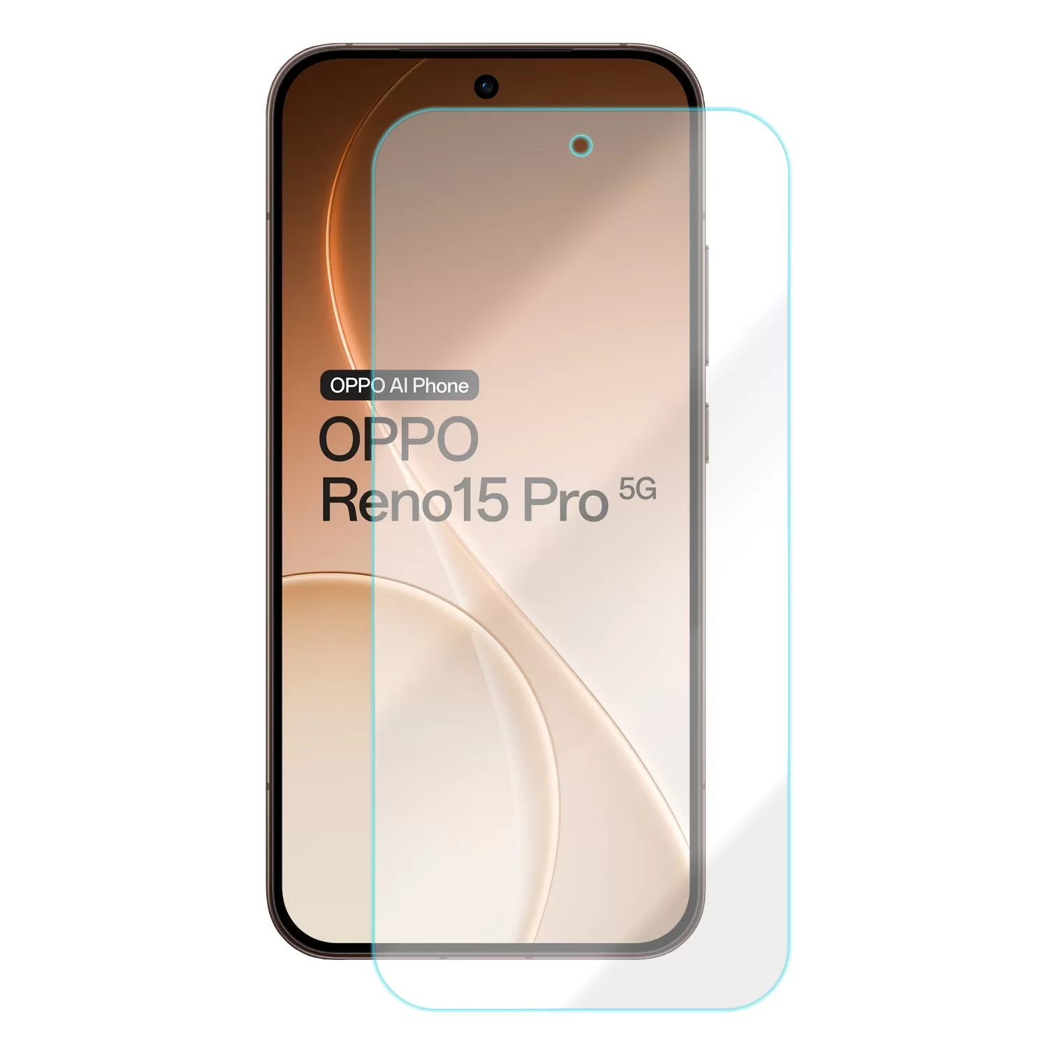 VOLTE-TEL TEMPERED GLASS OPPO RENO15 PRO 5G 6.32in 9H 0.30mm 2.5D FULL GLUE - Image 2