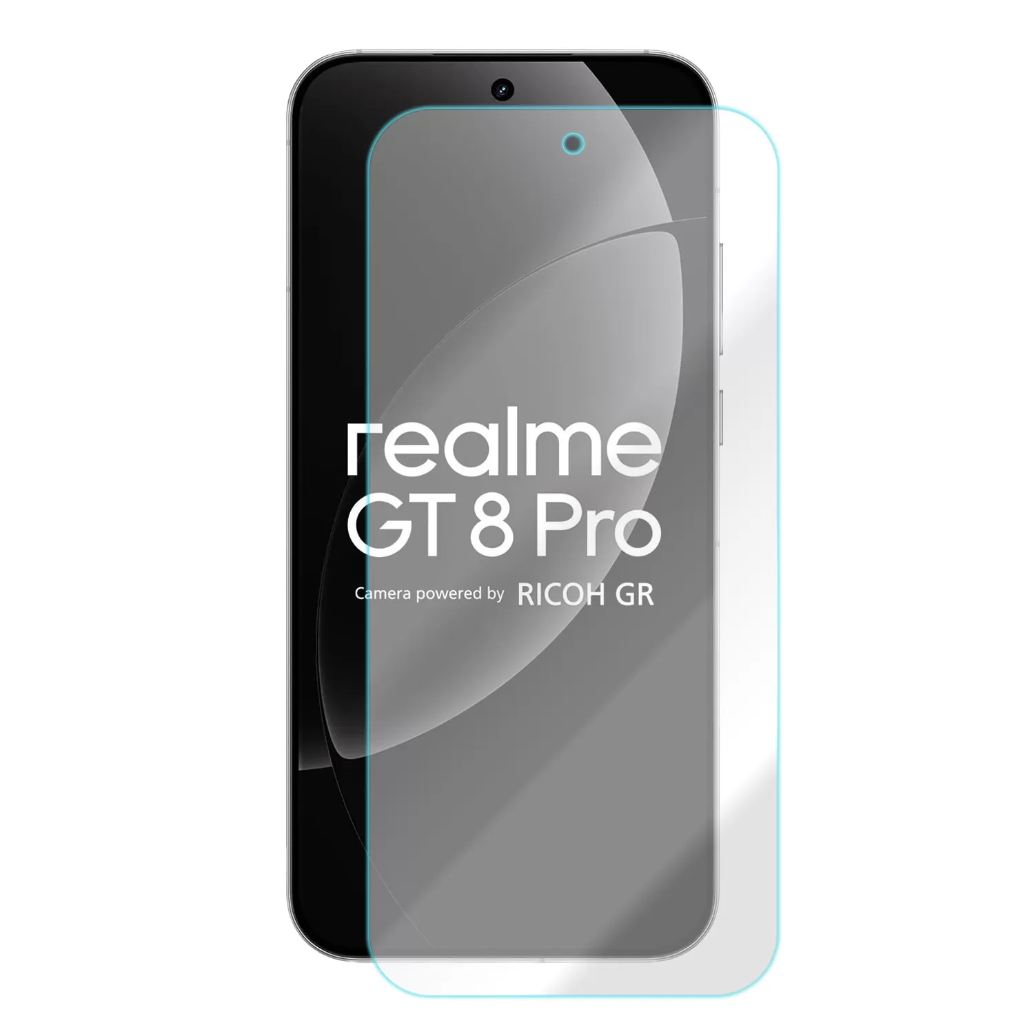 VOLTE-TEL TEMPERED GLASS REALME GT 8 PRO 5G 6.79in 9H 0.30mm 2.5D FULL GLUE - Image 2