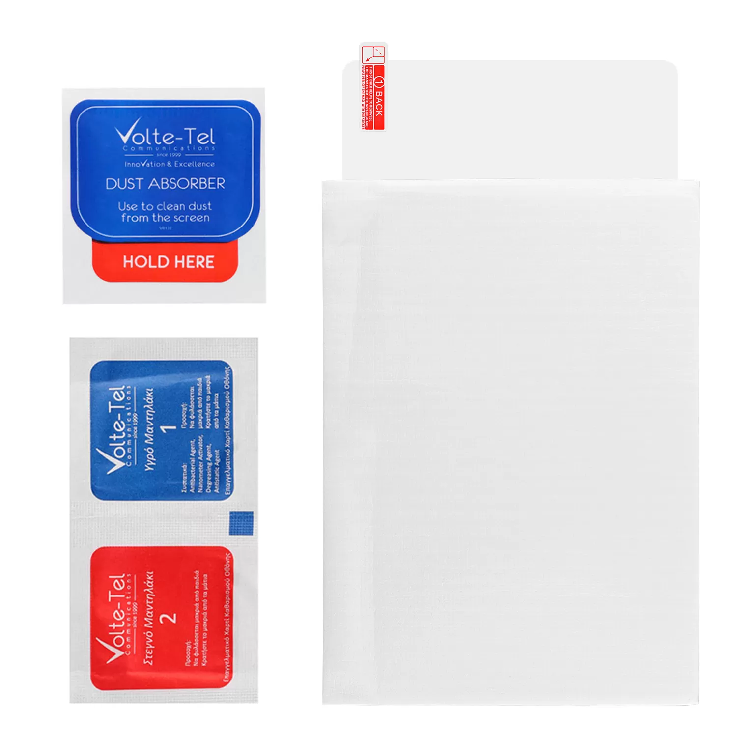 VOLTE-TEL TEMPERED GLASS ONEPLUS PAD GO 2 12.1in 9H 0.30mm 2.5D FULL GLUE - Image 3