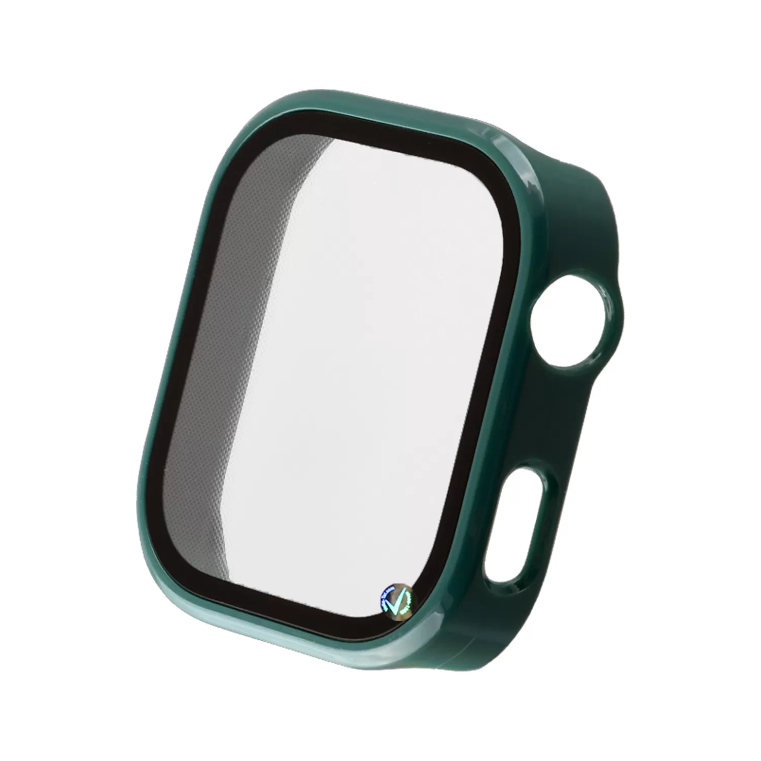 VOLTE-TEL PC EDGE COVER TEMPERED GLASS XIAOMI REDMI WATCH 6 2.1in 9H 0.30mm 3D FULL GLUE FULL COVER GREEN - Image 2