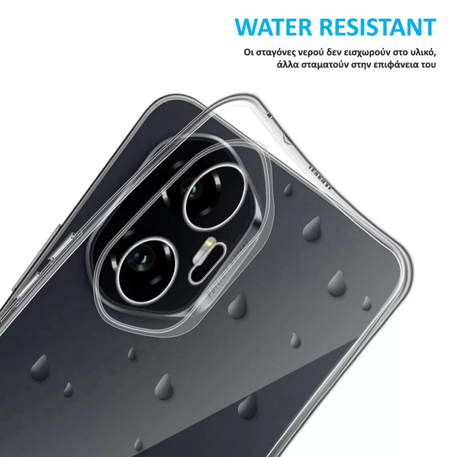 VOLTE-TEL ΘΗΚΗ OPPO A6 5G 6.75" SLIMCOLOR AIR TPU FULL CAMERA PROTECTION ΔΙΑΦΑΝΗ - Image 3