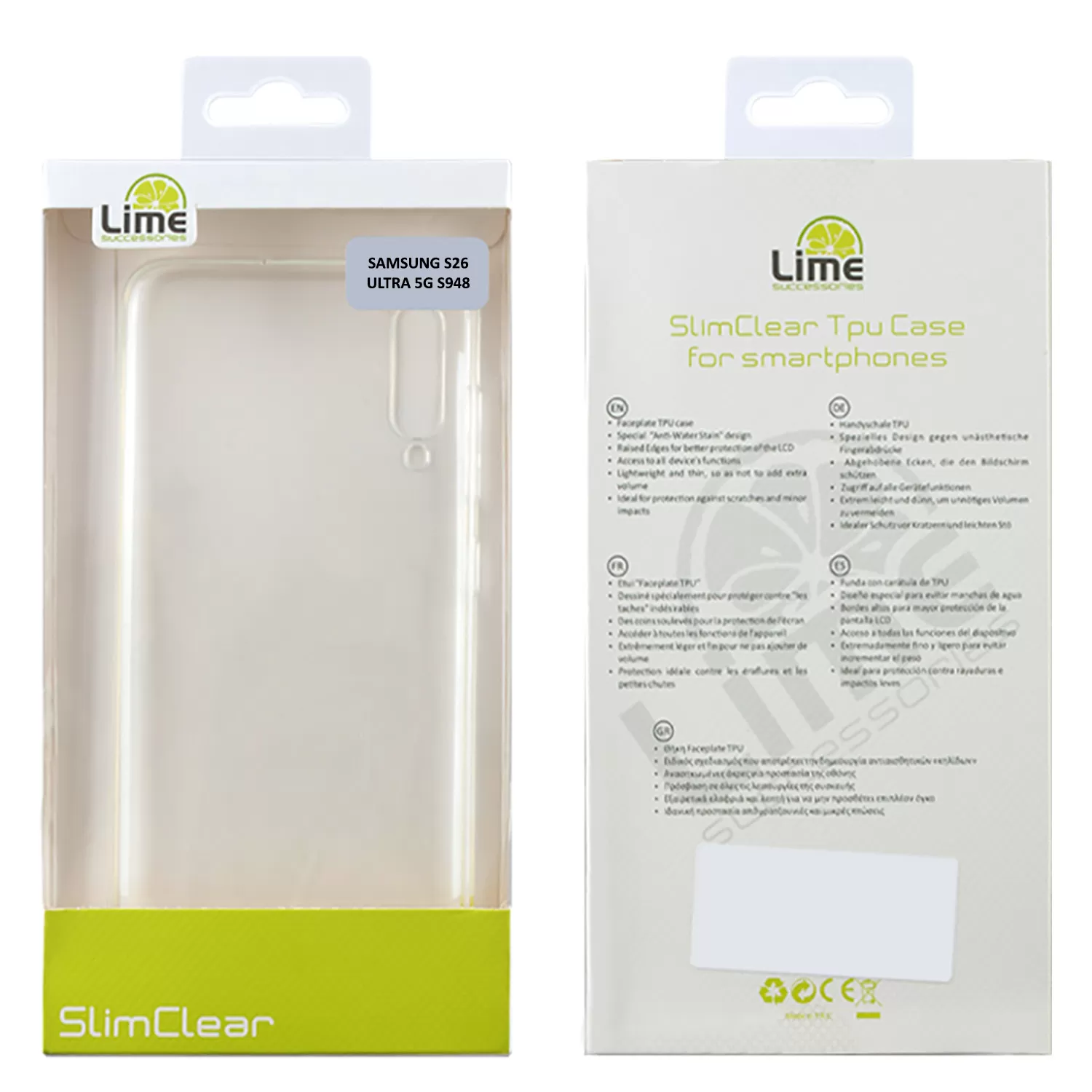 LIME ΘΗΚΗ SAMSUNG S26 ULTRA 5G S948 6.9" SLIMCLEAR TPU CAMERA GUARD ΔΙΑΦΑΝΗ - Image 4