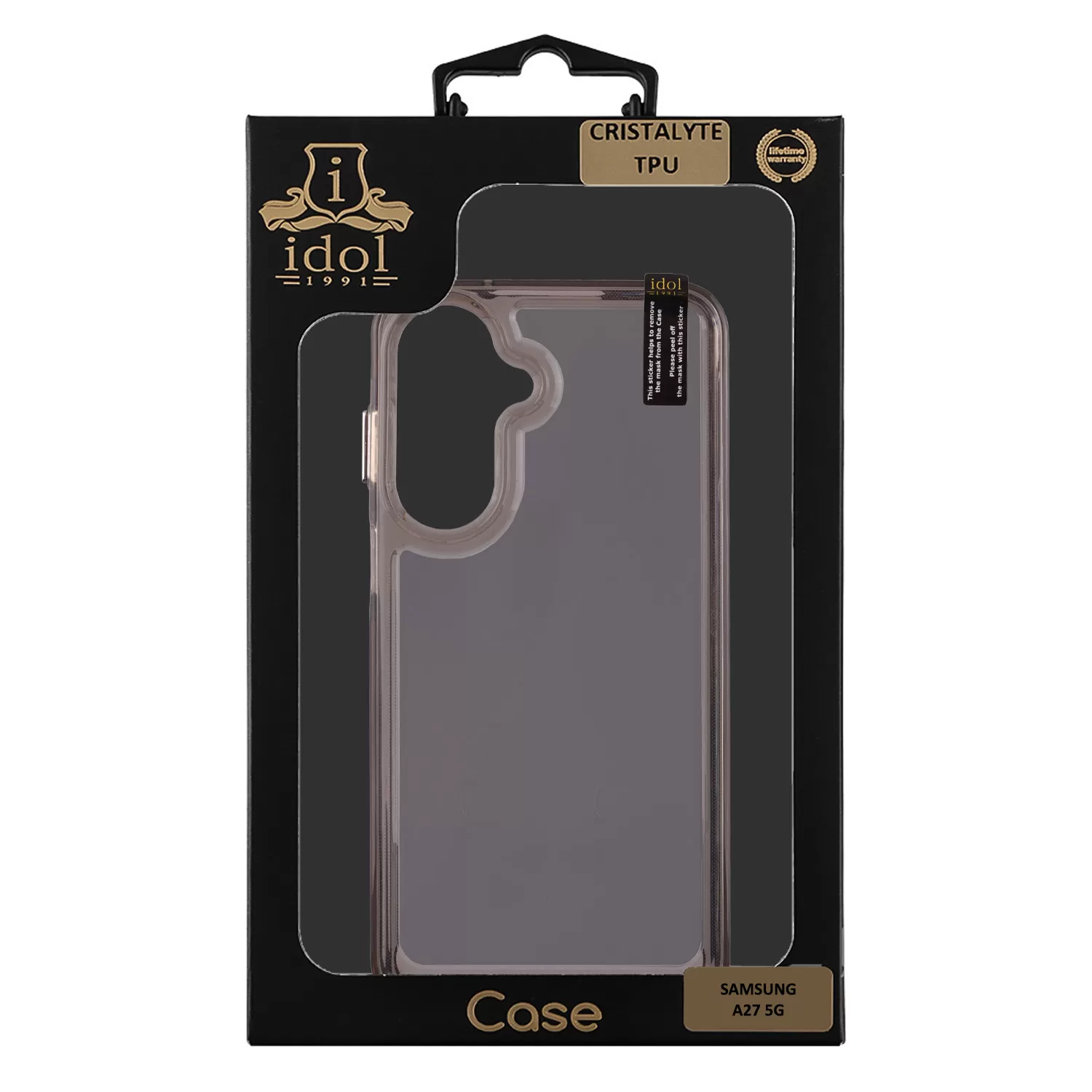 IDOL 1991 CRISTALYTE TPU ΘΗΚΗ SAMSUNG A27 5G A276 6.7in  CAMERA GUARD ΔΙΑΦΑΝΗ ΓΚΡΙ - Image 8