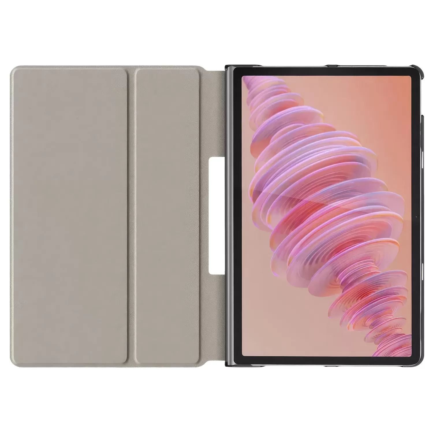 VOLTE-TEL ΘΗΚΗ LENOVO TAB PLUS 2024 TB351FU 11.5in LEATHER BOOK SLIM COVER STAND BLACK - Image 6