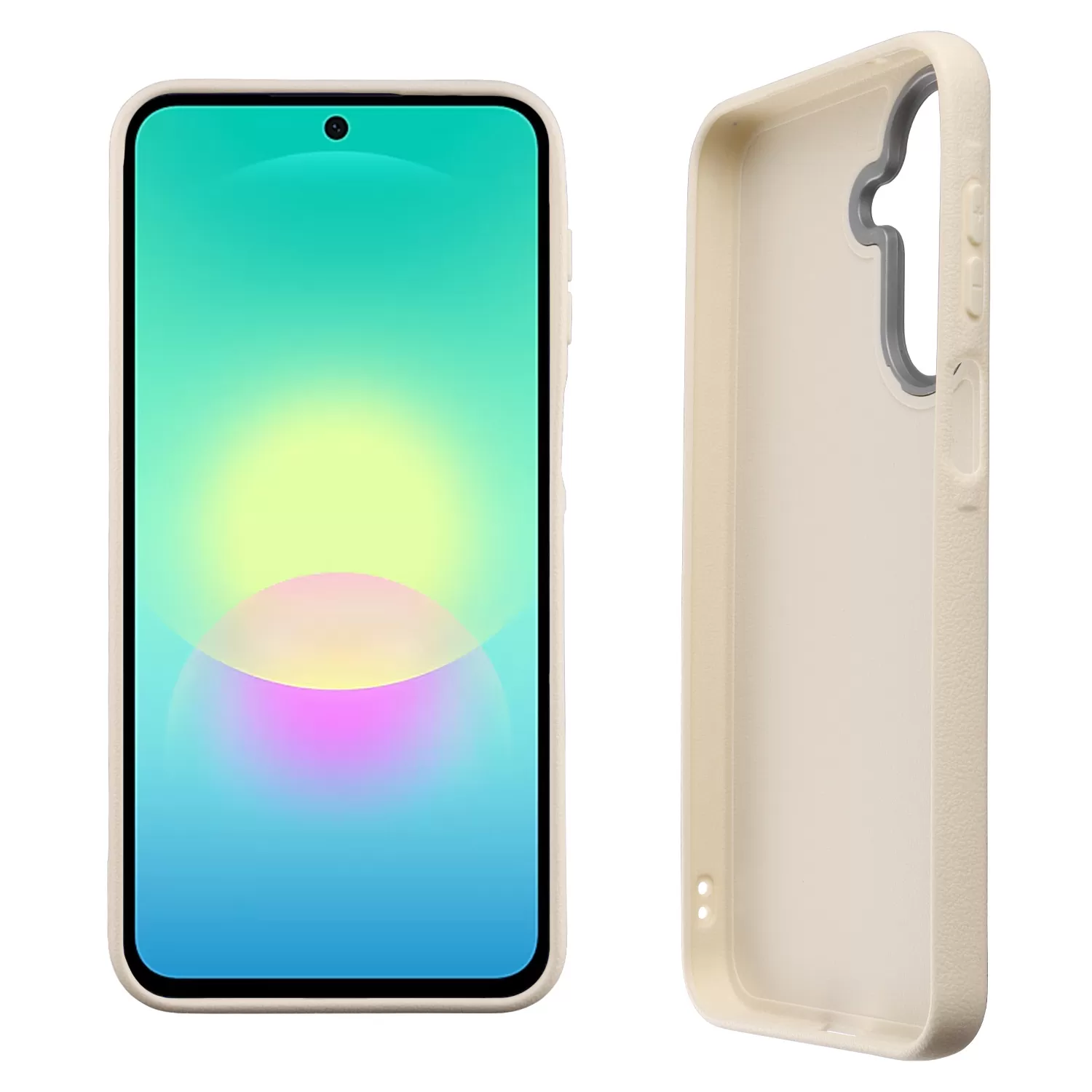 LIME ΘΗΚΗ SAMSUNG A27 5G A276 6.7" FLEXISNAP TPU CAMERA GUARD OFF WHITE - Image 2