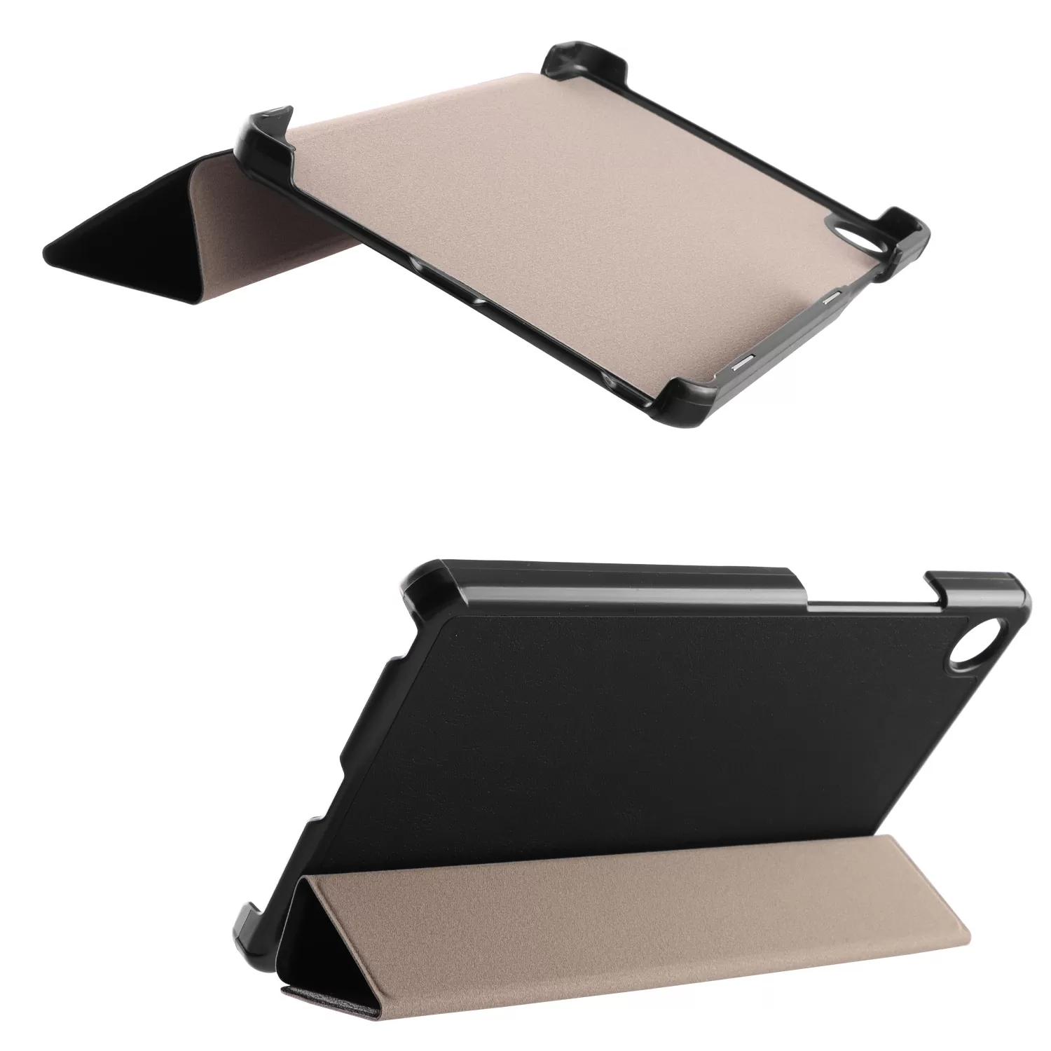 VOLTE-TEL ΘΗΚΗ LENOVO TAB ONE TB305FU 8.7in LEATHER BOOK SLIM COVER STAND BLACK - Image 2