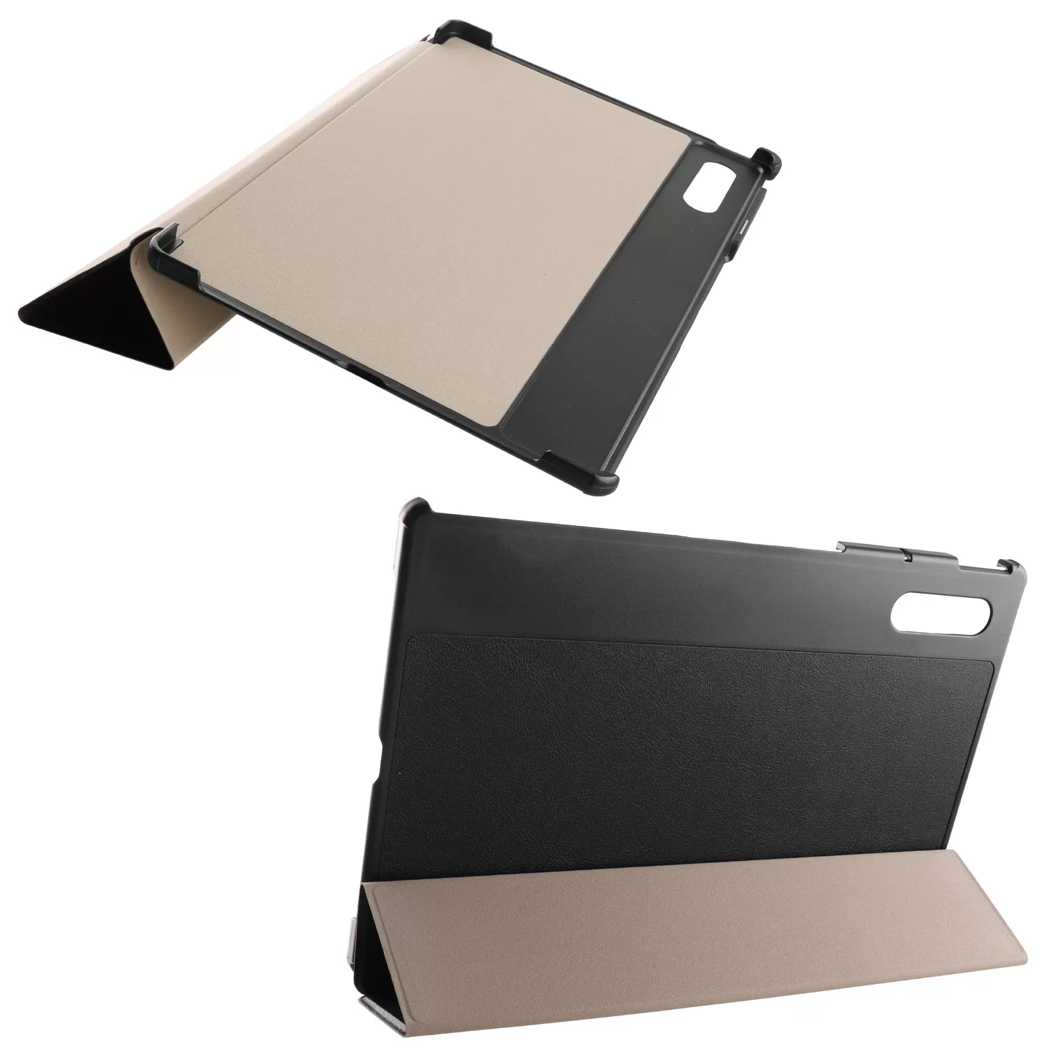 VOLTE-TEL ΘΗΚΗ LENOVO YOGA TAB PLUS TB520 12.7in LEATHER BOOK SLIM COVER STAND BLACK - Image 2