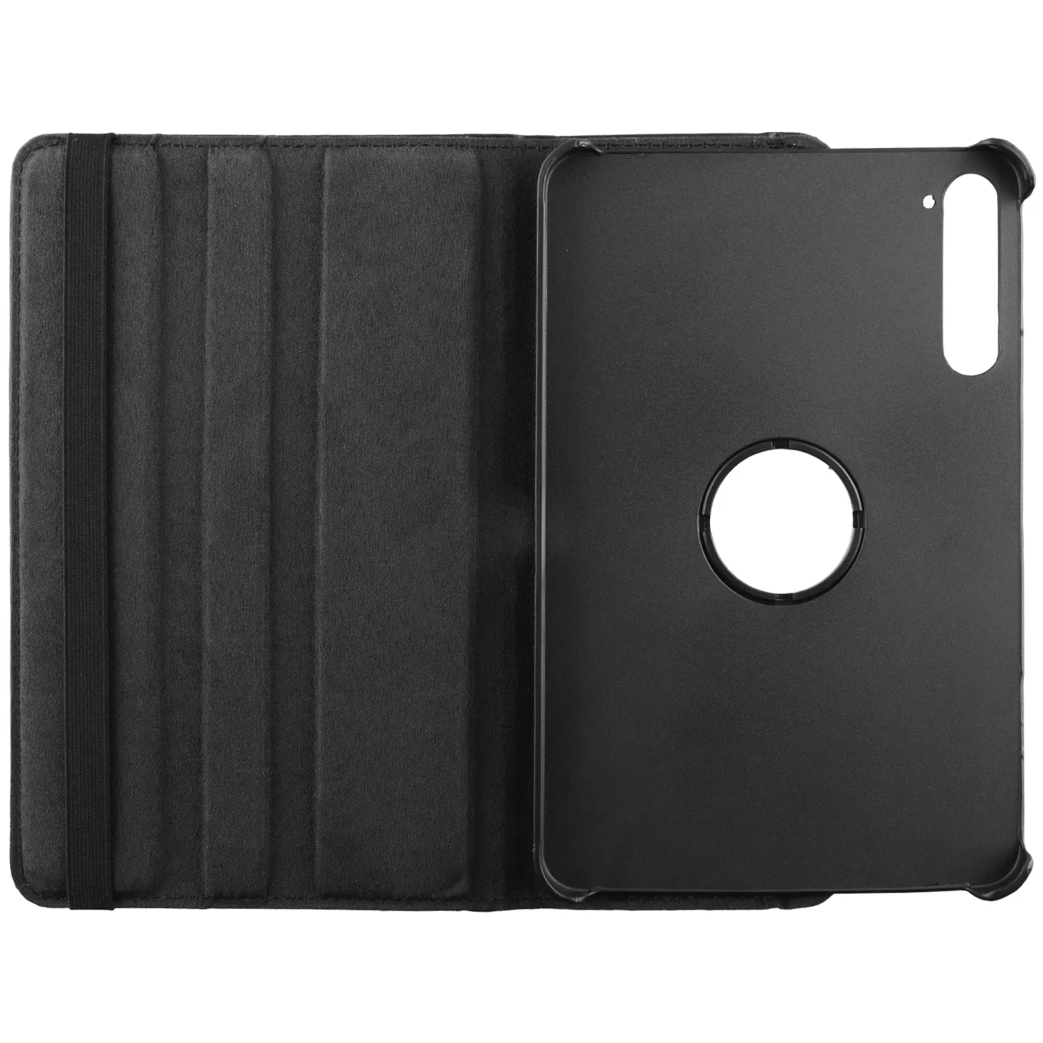 VOLTE-TEL ΘΗΚΗ XIAOMI REDMI PAD MINI 8.8" LEATHER BOOK ROTATING STAND BLACK - Image 4