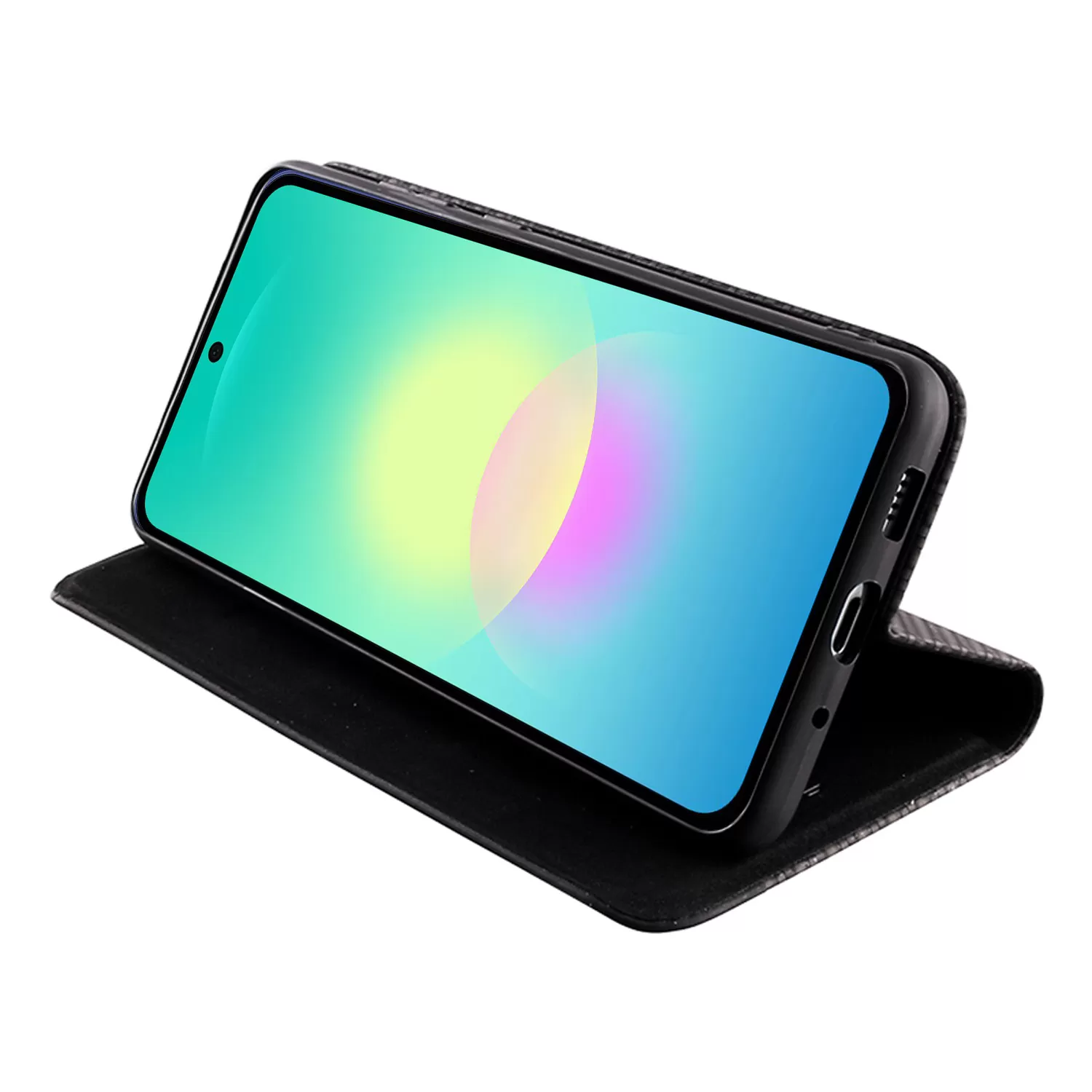 IDOL 1991 ELITE ΘΗΚΗ SAMSUNG A27 5G A276 6.7in  ANTI-RFID BOOK STAND BLACK - Image 5