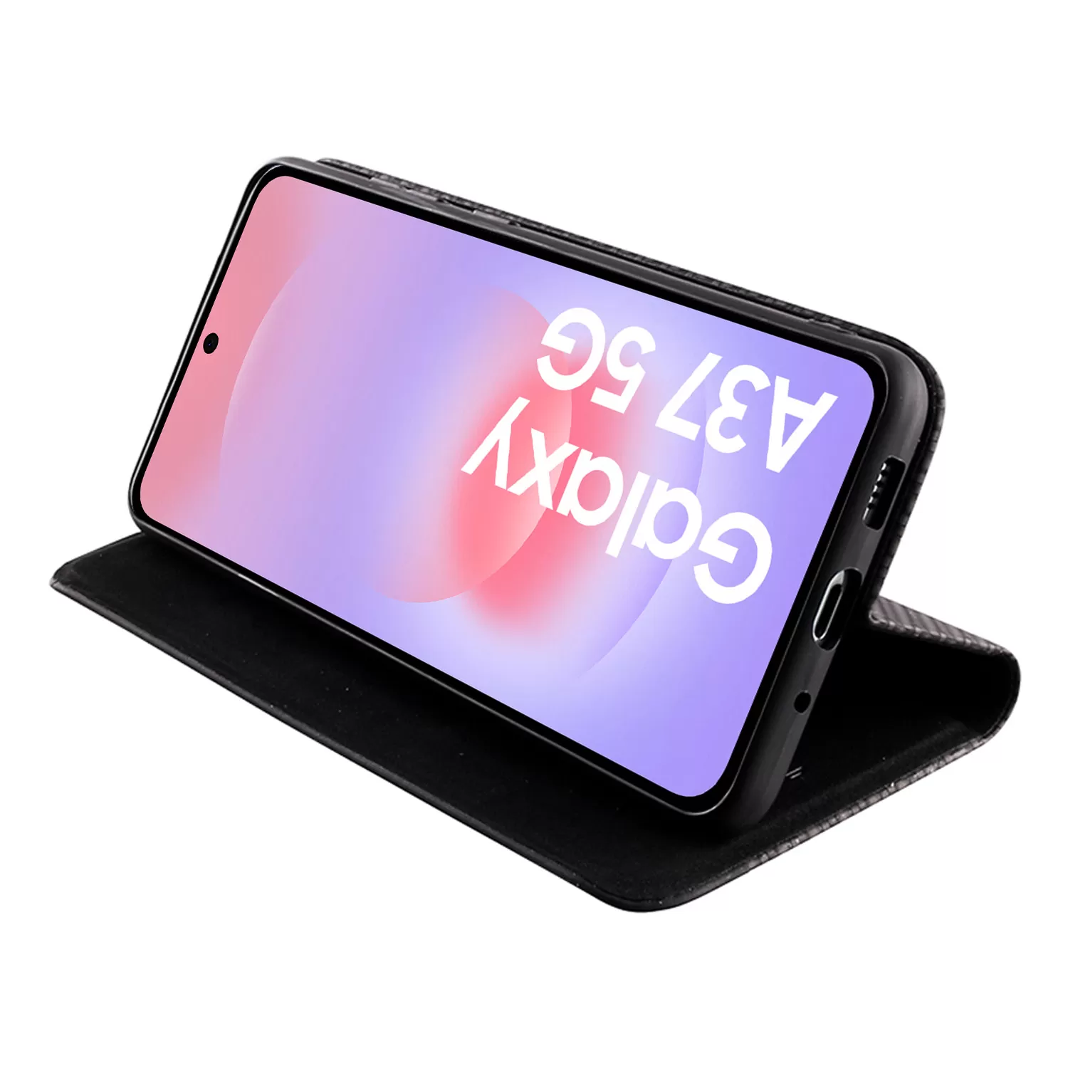 IDOL 1991 ELITE ΘΗΚΗ SAMSUNG A37 5G A376 6.7in  ANTI-RFID BOOK STAND BLACK - Image 5