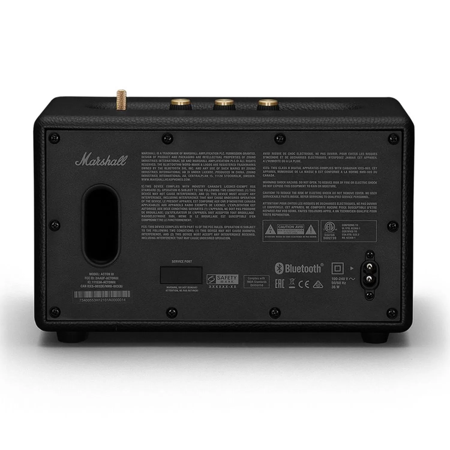 MARSHALL BLUETOOTH SPEAKERS 60W BIG ACTON III BT V5.2 BLACK OR - Image 6
