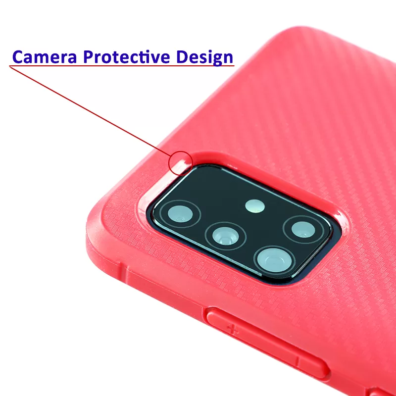 VOLTE-TEL ΘΗΚΗ IPHONE 11 6.1" CARBON RUGGED CAMERA PROTECTIVE RED - Image 2