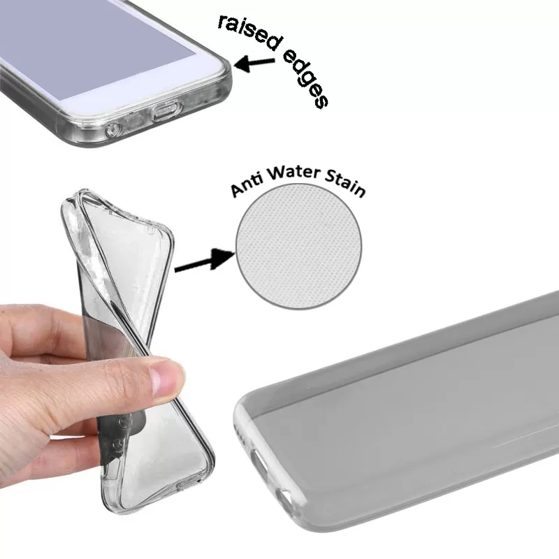 VOLTE-TEL ΘΗΚΗ IPHONE 11 6.1" SLIMCOLOR AIR TPU ΔΙΑΦΑΝΗ ΓΚΡΙ - Image 2