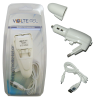 VOLTE-TEL MICRO USB (USB DUO TRAVEL-ΦΟΡΤΙΣΤΗΣ ΑΥΤΟΚΙΝΗΤΟΥ VTDU2 1500mA 7.5W+VCD01 ΦΟΡΤΙΣΗΣ-DATA) WHITE