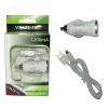 VOLTE-TEL LIGHTNING USB(ΦΟΡΤΙΣΗΣ-DATA VCD01+ΦΟΡΤΙΣΤΗΣ ΑΥΤΟΚΙΝΗΤΟΥ VCU09 1200mA 6W)WHITE