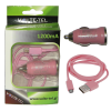 VOLTE-TEL MICRO USB(ΦΟΡΤΙΣΗΣ-DATA VCD01+ΦΟΡΤΙΣΤΗΣ ΑΥΤΟΚΙΝΗΤΟΥ VCU09 1200mA 6W) PINK