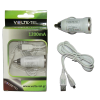 VOLTE-TEL MICRO USB(ΦΟΡΤΙΣΗΣ-DATA VCD01+ΦΟΡΤΙΣΤΗΣ ΑΥΤΟΚΙΝΗΤΟΥ VCU09 1200mA 6W) WHITE